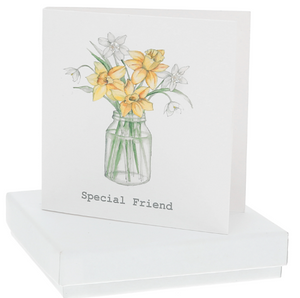 Special Friend - 4mm Sterling Silver Earrings