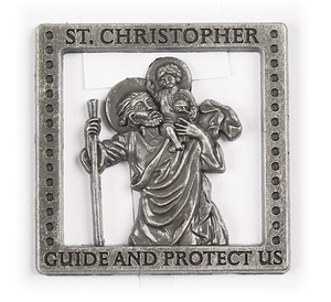 St. Christopher Guide and Protect Visor Clip
