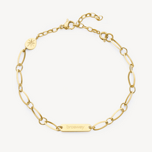 Load image into Gallery viewer, Stainless Steel Gold Chain Bracelet by Brosway
