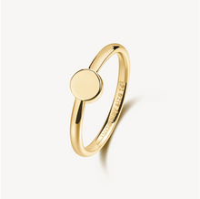 Load image into Gallery viewer, Stainless Steel Gold Circle Ring by Brosway

