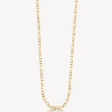 Load image into Gallery viewer, Stainless Steel Gold Long Curb Chain Necklace by Brosway
