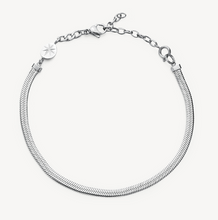 Load image into Gallery viewer, Stainless Steel Snake Chain Bracelet by Brosway
