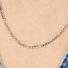 Load image into Gallery viewer, Stainless Steel Long Curb Chain Necklace by Brosway
