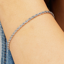 Load image into Gallery viewer, Stainless Steel Rope Twist Bracelet by Brosway
