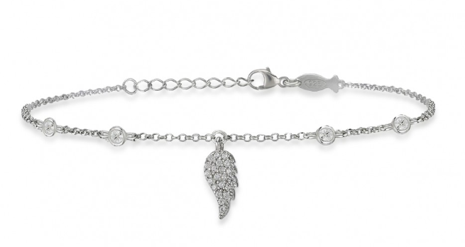 Sterling Kanat Bracelet Wing