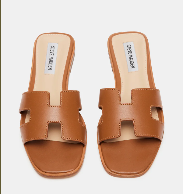 Steve Madden Hadyn Sandals in Cognac