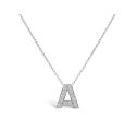 Stia Silver Letter Of Mine, Let It Shine Initial Necklaces