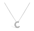 Load image into Gallery viewer, Stia Silver Letter Of Mine, Let It Shine Initial Necklaces
