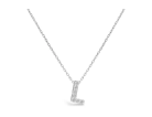 Load image into Gallery viewer, Stia Silver Letter Of Mine, Let It Shine Initial Necklaces
