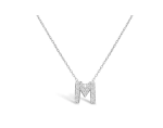 Load image into Gallery viewer, Stia Silver Letter Of Mine, Let It Shine Initial Necklaces
