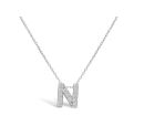 Load image into Gallery viewer, Stia Silver Letter Of Mine, Let It Shine Initial Necklaces
