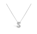 Load image into Gallery viewer, Stia Silver Letter Of Mine, Let It Shine Initial Necklaces
