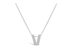 Stia Silver Letter Of Mine, Let It Shine Initial Necklaces