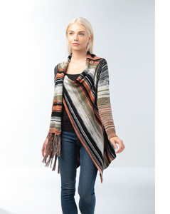 Cider Striped Cardigan