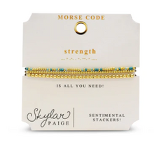 Load image into Gallery viewer, Strength Bracelet - Sentimental Stackers
