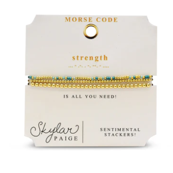 Strength Bracelet - Sentimental Stackers