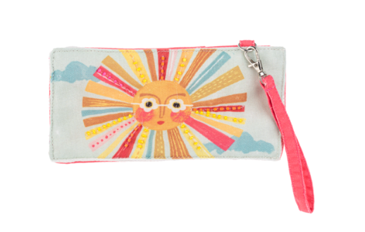 Whimsy Summer Sunglass Case and Card Holder