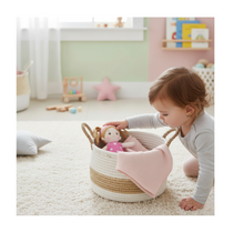 Load image into Gallery viewer, Sunnydays  Soft Pocket Doll for Toddlers
