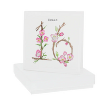 Load image into Gallery viewer, Sweet Sixteen Earrings with Sterling Silver and Cubic Zirconia

