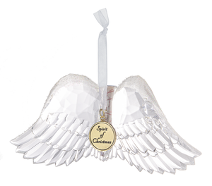 Spirit of Christmas Angel Wings Ornament