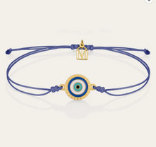 Load image into Gallery viewer, Thread of Protection Evil Eye MantraBand Bracelet
