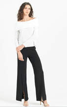 Load image into Gallery viewer, SALE Ultra Cozy Ruched Off-Shoulder Sweater Top Ivory Clara Sunwoo
