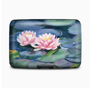 Water Lily Armored Wallet RFID Proctection