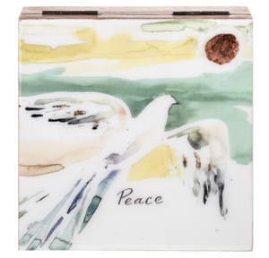 Watercolor Message Keepsake Box