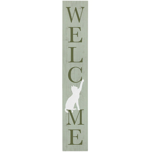 Welcome Cat Porch Board