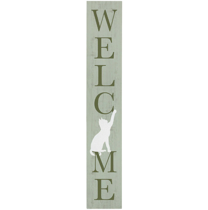 Welcome Cat Porch Board