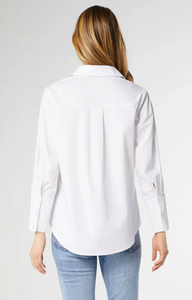 Meredith Button-Up Boyfriend Shirt