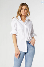 Load image into Gallery viewer, Meredith Button-Up White Shirt
