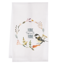 Load image into Gallery viewer, Wildflower Bird Tea Towel
