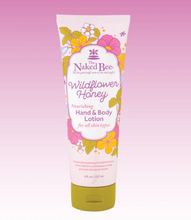 Load image into Gallery viewer, Wildflower Honey 8 oz. Nourishing Hand and Body Lotion
