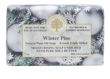 Load image into Gallery viewer, Winter Pine Organic Shea Butter Bar Soap
