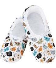 Load image into Gallery viewer, Women&#39;s Kittie Faces Skinnies Slippers
