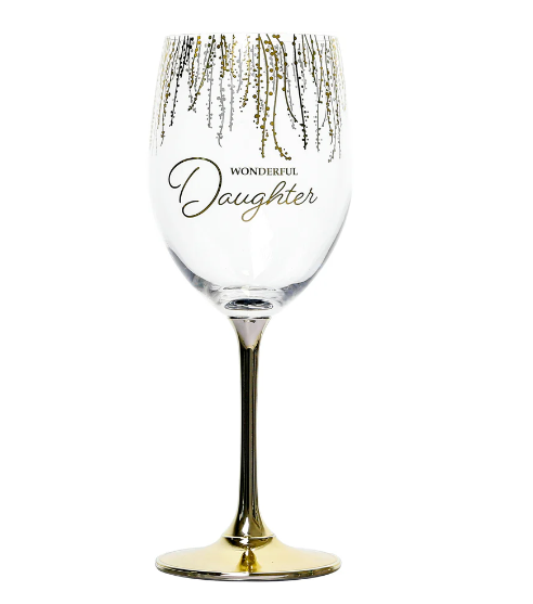 Wonderful Daughter - 19oz Crystal Wine Glass