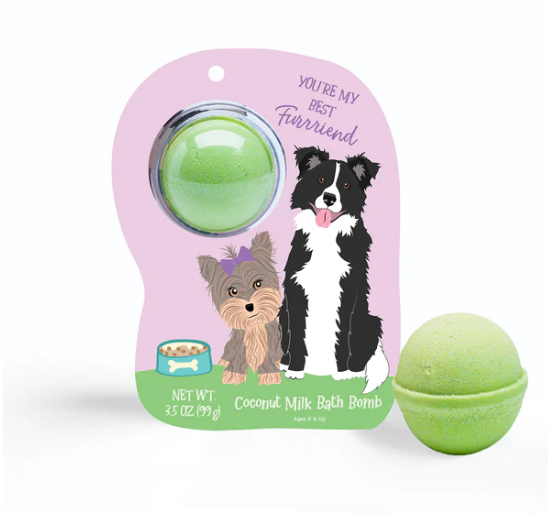 Yorkie/Collie Clamshell Bath Bomb