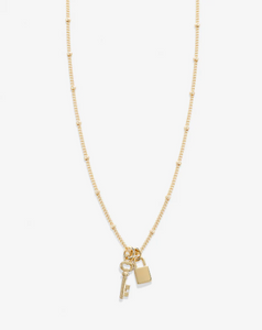 Bryan Anthonys You Hold the Key Necklace Gold/Silver
