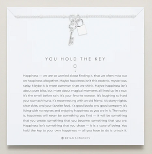 Bryan Anthonys You Hold the Key Necklace Gold/Silver