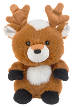 Load image into Gallery viewer, Yuletide Plush Snowman, Santa and Reindeer
