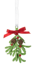 Load image into Gallery viewer, MERRY MISTLETOE ORNAMENT- BOXED
