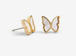 Bryan Anthonys Wings To Fly Stud Earrings In Silver or Gold