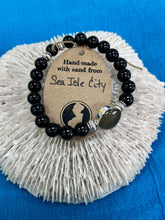 Load image into Gallery viewer, Natural Stone Bracelet with Beach Sand from Sea Isle City, NJ
