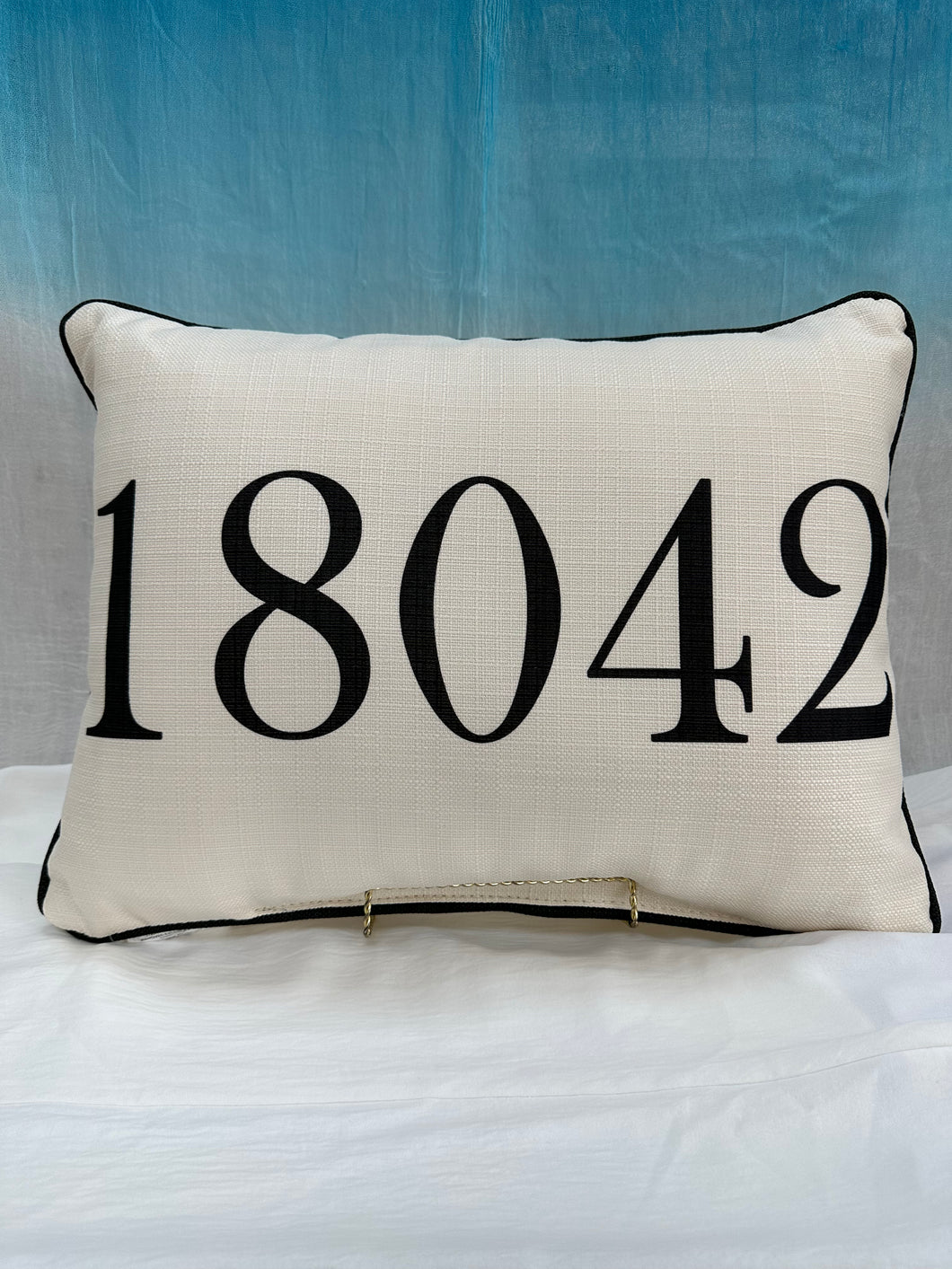 Easton, PA 18042 Zip Code Pillow