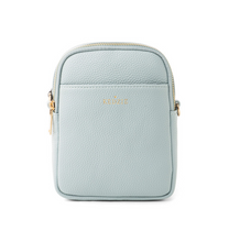 Load image into Gallery viewer, Kedzie Sky Blue Solstice Convertible Crossbody
