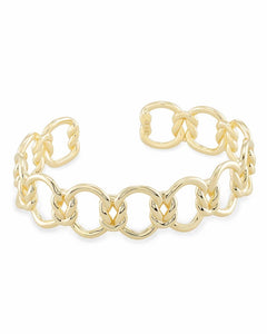 Kendra Scott Fallyn Cuff Bracelet Gold Metal