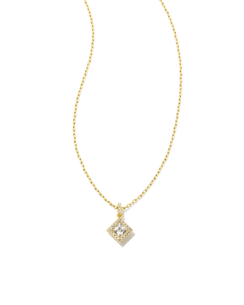 Kendra Scott Gracie Short Pendant Necklace Gold
