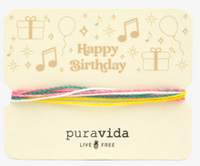 Load image into Gallery viewer, Pura Vida Happy Birthday Bracelet
