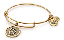 Load image into Gallery viewer, Alex and Ani Initial &#39;O&#39; Bracelet in Silver or Gold - 50% OFF!
